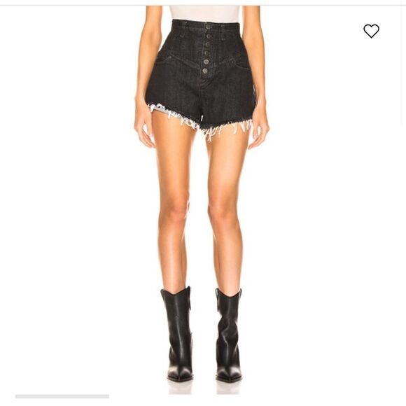 Marissa Webb Emmaline Denim Shorts - Picture 1 of 9